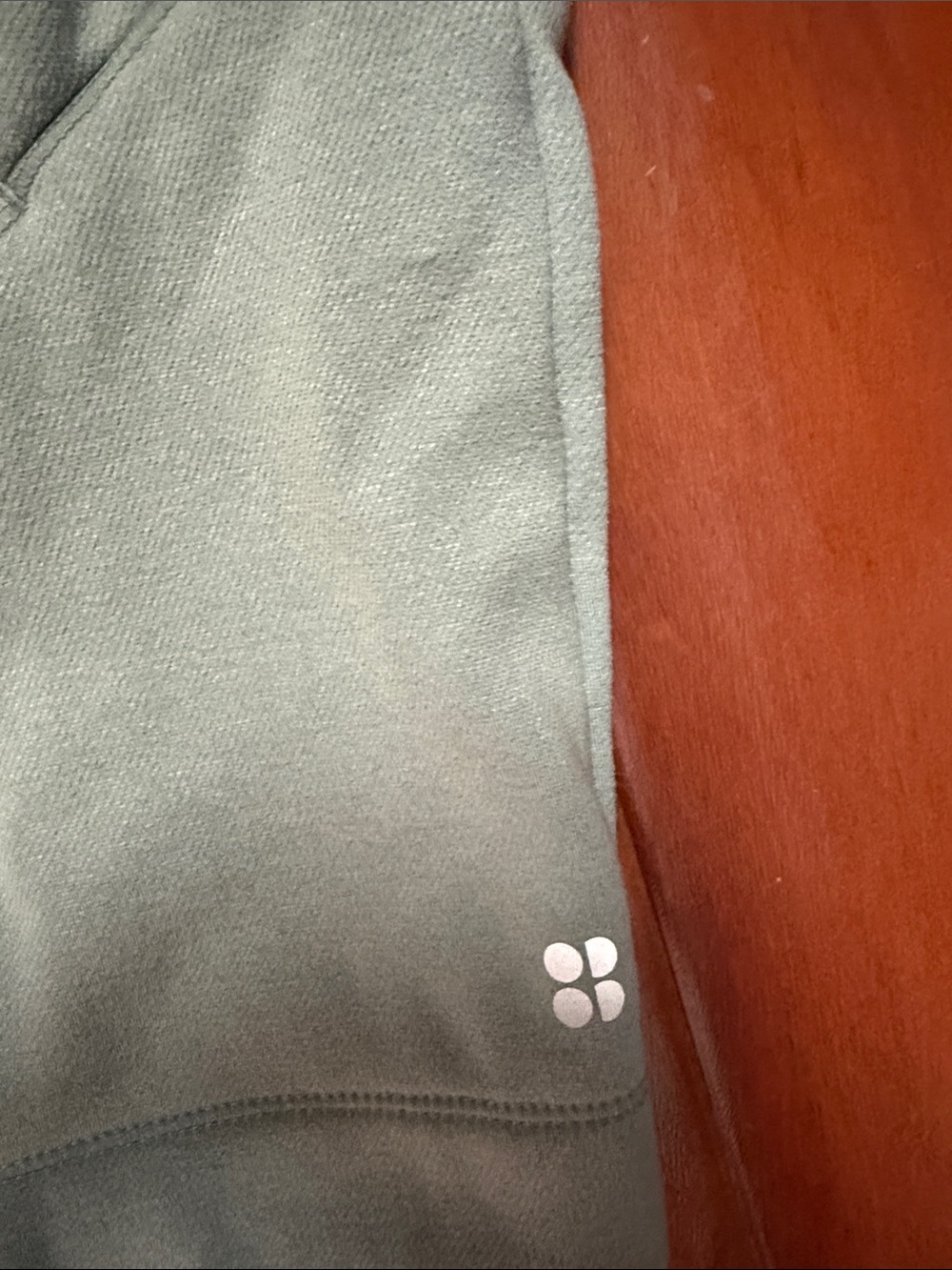 Sweaty Betty Sage Green Hoodie Pullover View 2